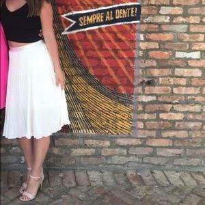 White flowy/fun skirt!